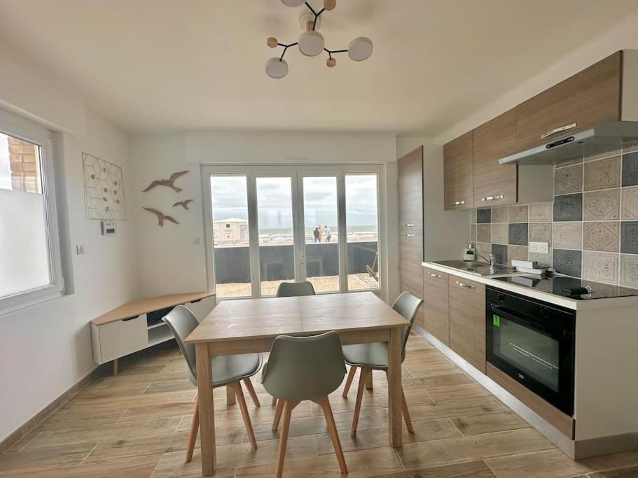 Face A La Mer, Appartement Rdc Bray Dunes Екстериор снимка