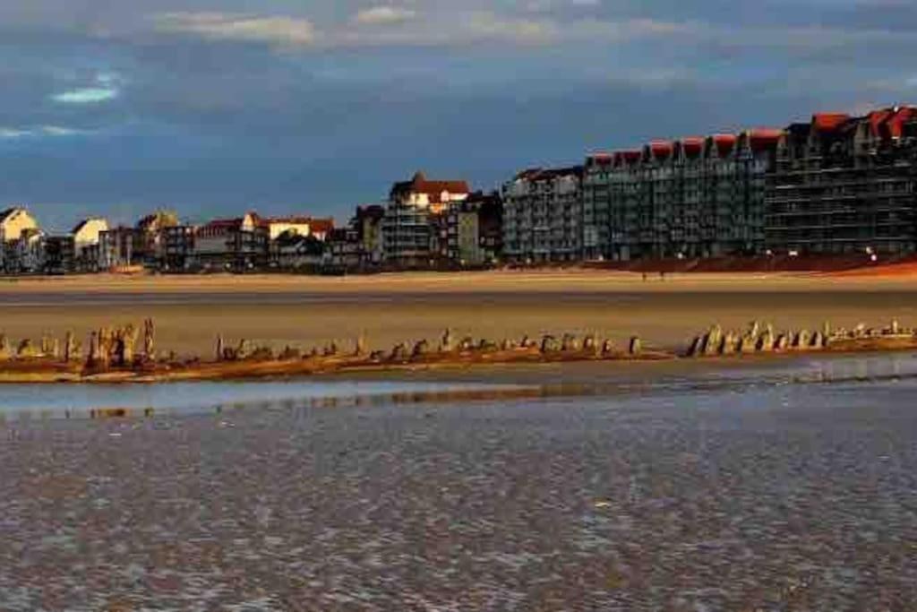 Face A La Mer, Appartement Rdc Bray Dunes Екстериор снимка